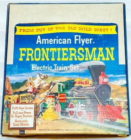 American Flyer Postwar S Gauge Frontiersmen Outfit No. 20655 Boxed
