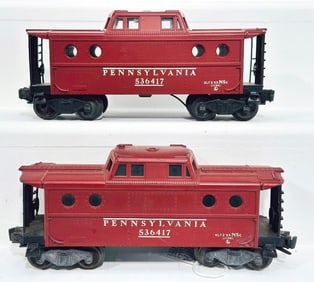 Lionel Postwar O Gauge 6417 Pennsylvania Caboose No New York Zone variation X2