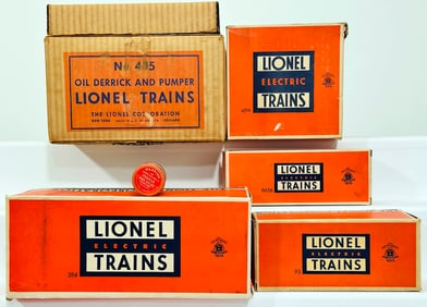 Lionel Postwar O Gauge Assorted Original Box X4
