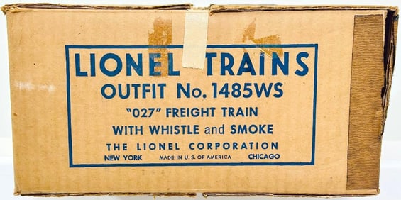 Lionel Postwar O Gauge Outfit No. 1458WS original Set Box Only - 2025 Freight Set