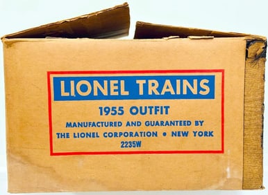 Lionel Postwar O Gauge Outfit No. 2235W original Set Box only - 2338 Milwaukee Road GP7 Freight Set