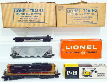 Lionel Postwar O Gauge 1479WS original Set box only - 2056 Freight Set and 2179 WS original Set box