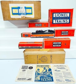 Lionel Postwar O Gauge Outfit No. 2169WS 773 Freight Set in original boxes only