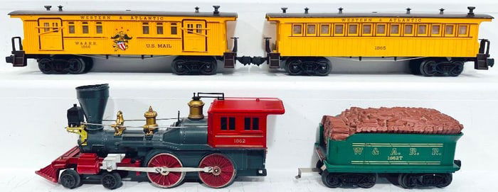 Lionel Postwar O Gauge 1862 and 1862T - 1866 Mail Car - 1865 Pullman