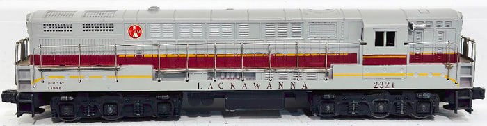 Lionel Postwar O Gauge 2321 Lackawanna Gray Top