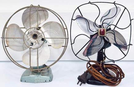 Lionel Prewar 110/120 Volt Fan and American Flyer Prewar 60 cycles 115 Volt Fan