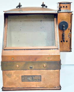 Lionel Prewar Vintage U.S. Navy Naval Equipment Communication or Compass Cover Housing: Lionel Prewar Vintage U.S. Navy Naval Equipment Communication or Signal Metal Housing/ Lifeboat Binnacle, in C6 to C7 because of tarnish. This is a vintage U.S. Navy communication or signal device, li
