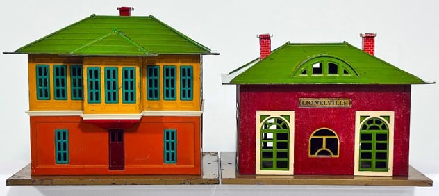 Lionel Prewar 437 Switch Signal Tower and 126 Station