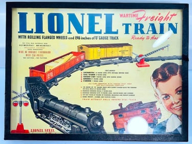 Lionel Prewar 50 Wartime Lionel Paper Freight Train