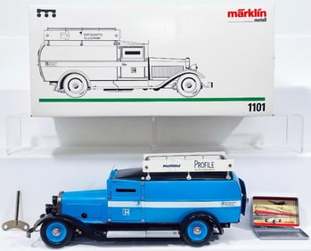 Marklin Modern Metal 1101 Vintage Model Vehicle Classic Delivery Van used by “Bayerischer