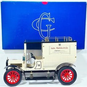 Marklin Modern Delivery Truck Model featuring the classic branding of Gebr. of Marklin & CIE ReIssue