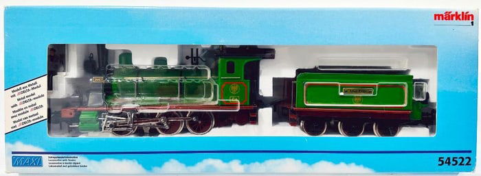 Marklin Modern G Scale Maxi 0 - 6 - 0 green Locomotive and Tender 54522 Boxed