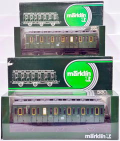 Marklin Modern 1 Gauge Second-Class Deutsche Bundespahn Coach Boxed