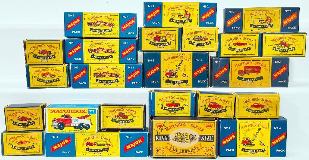 Matchbox Vintage Twenty-three (23) Assorted Moko Lesney and Lesney Assorted Original Boxes Only (1 of 7)