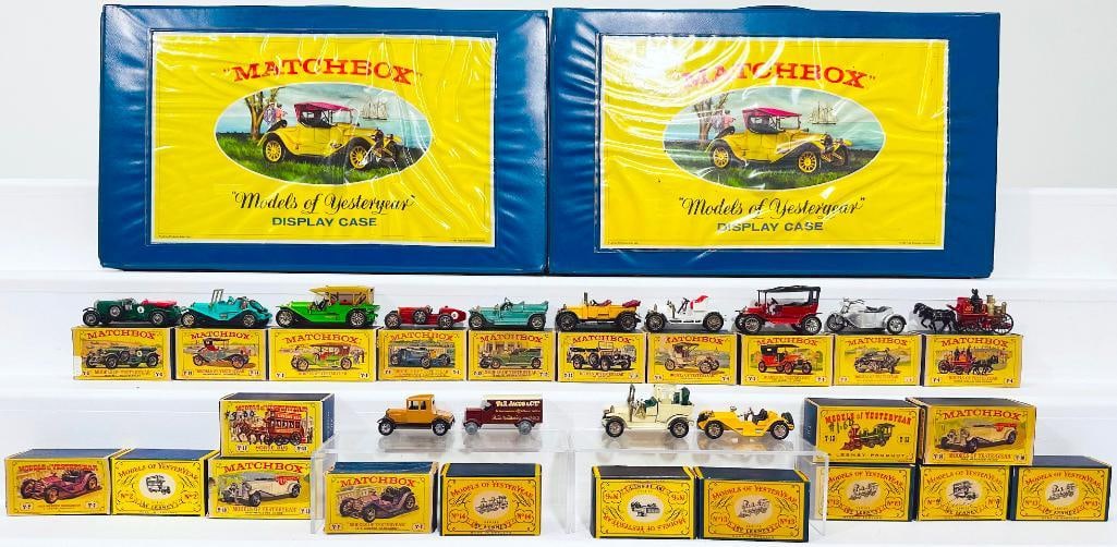 Matchbox Vintage Models Of Yesteryear Display Case Plastic Empty/Matchbox Models Of Yesteryear (1 of 14)