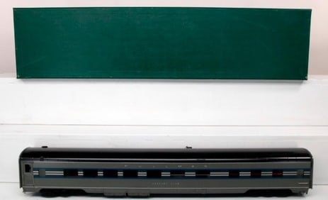 Fine Art Models Modern G Scale NYC 20th-Century Limited Century Club Passenger Car Boxed