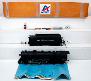 Aster Modern G Scale NYC Hudson J1c Live Steam with Box