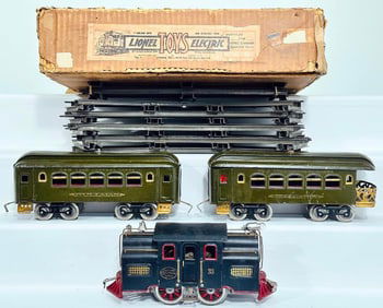 Lionel Prewar Standard Gauge Outfit No. 34 Boxed