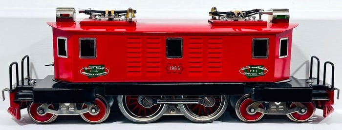 McCoy Modern Standard Gauge 1965 Pacific Northwest Electric Red 4 - 4 -4 Box Cab Electric Locomotive