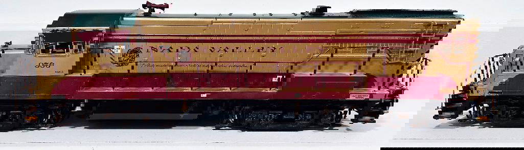 Unknown Manufacturer (USA Trains?) Modern G Scale Napa Valley Switcher: Unknown Manufacturer (USA Trains?) Modern G Scale Napa Valley Switcher, in C6 plus or better.