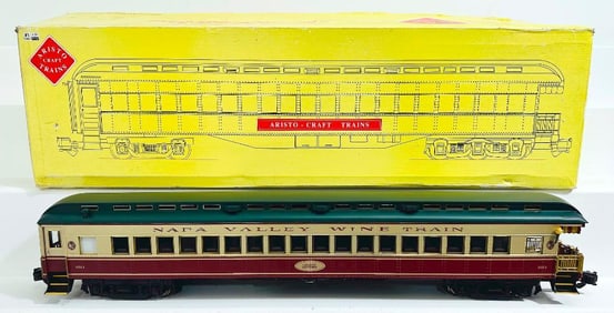 Aristo-Craft Trains Modern G Scale Napa Valley Heavyweight Passenger Car Boxed