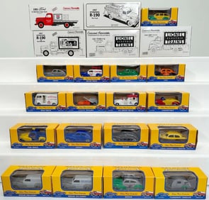 American Dime Store Seventeen Assorted Vehicles Boxed/ Eastwood Automobilia Transportation Vehicles