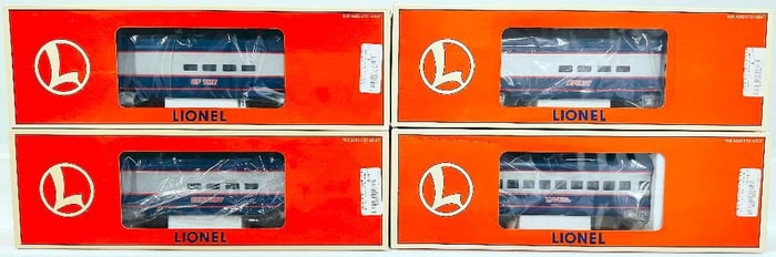 Lionel Modern O Gauge Train of the Century Full Vista Dome Car #2–Solarium Observation