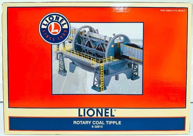 Lionel Modern O Gauge Rotary Coal Tipple #6 -32910 Boxed