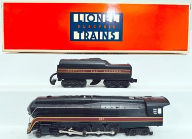 Lionel Modern O Gauge Norfolk and Western 4 -8 -4 “J" Locomotive and Tender Boxed
