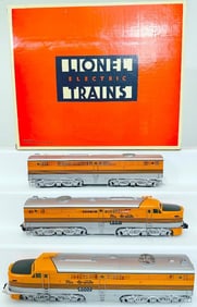 Lionel Modern O Gauge Denver and Rio Grande PA -1 A -B -A Diesel Set Boxed