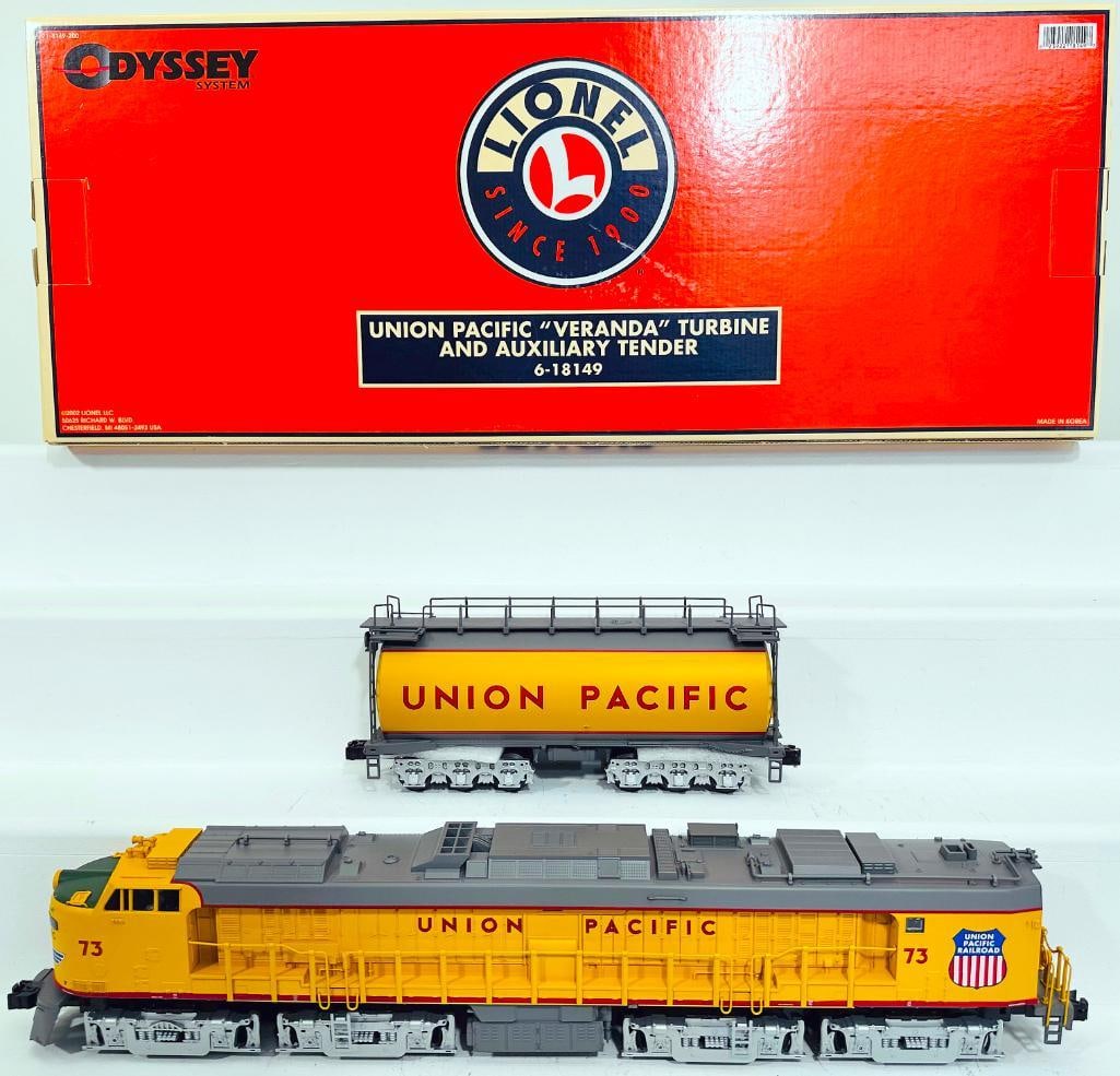Lionel Modern O Gauge Veranda Turbine Union Pacific Odyssey System Boxed (1 of 8)