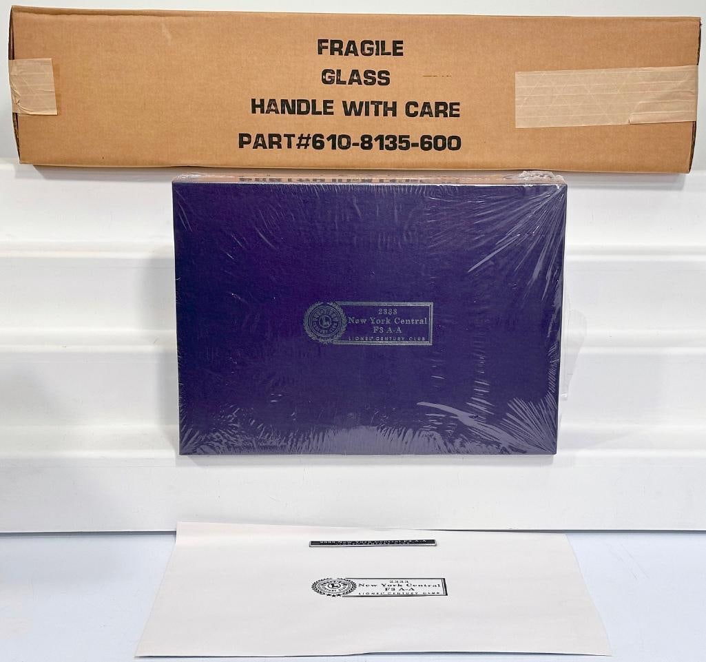 Lionel Modern O Gauge New York Central F3 A -A Lionel Century Club 2333 Boxed (1 of 2)