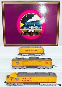 MTH Modern O Gauge Union Pacific Gas Turbine Diesel Set with PS 1.0 Boxed