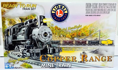 Lionel Modern O Gauge Copper Range Mine Train Boxed