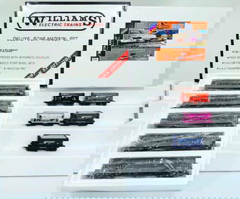 Williams Modern O Gauge NYC Gray Madison Passenger Set and Lionel Modern O Gauge 1998 Limited Ed.