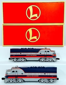 Lionel Modern O Gauge F3 A Powered Spirit of the Century Diesel Unit/ F3 A Nonpowered Diesel Unit