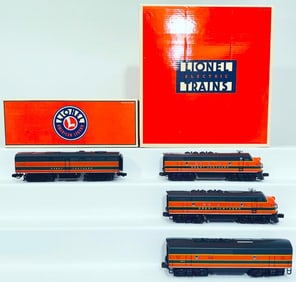 Lionel Modern O Gauge F-3 B Unit Great Northern and Great Northern F -3 A-B -A Diesel Units