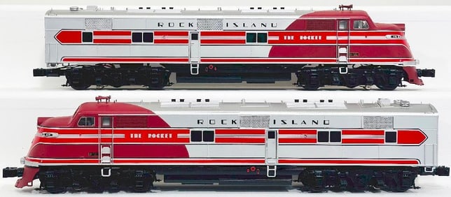 Lionel Modern O Gauge Rock Island EMD A -A Diesel Units