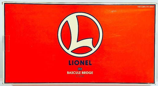 Lionel Modern O Gauge 313 Bascule Bridge Boxed