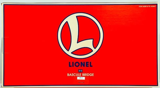 Lionel Modern 313 Lionel replica Bascule Bridge Boxed