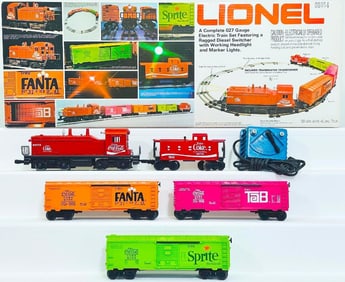 Lionel Modern O Gauge Coca-Cola Switcher Freight Set Boxed