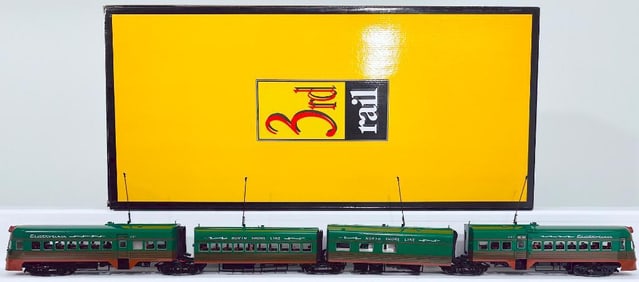 Sunset Models 3rd Rail Modern O Scale North Shore Lines Brass Electro-Liner 3 Rail Boxed