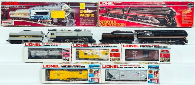 Lionel Modern O Gauge Union Pacific Diecast 2–8–4 Berkshire Locomotive/Tender–Norfolk and
