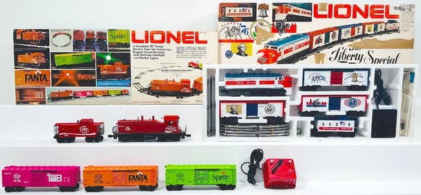 Lionel Modern O Gauge The Liberty Special Alco Diesel Unit Freight Train/Coca-Cola Switcher Freight