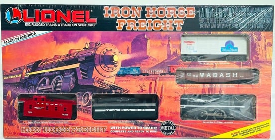 Lionel Modern O Gauge Iron Horse Freight Set Boxed