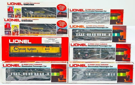 Lionel Modern O Gauge Northern Pacific U36B Switcher and Northern Pacific U36B Nonpowered Dummy Unit