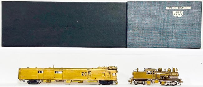 Pacific Fast Mail Postwar HO Scale Vulcan Duplex and Hallmark Models Postwar HO Scale AT&SF Car