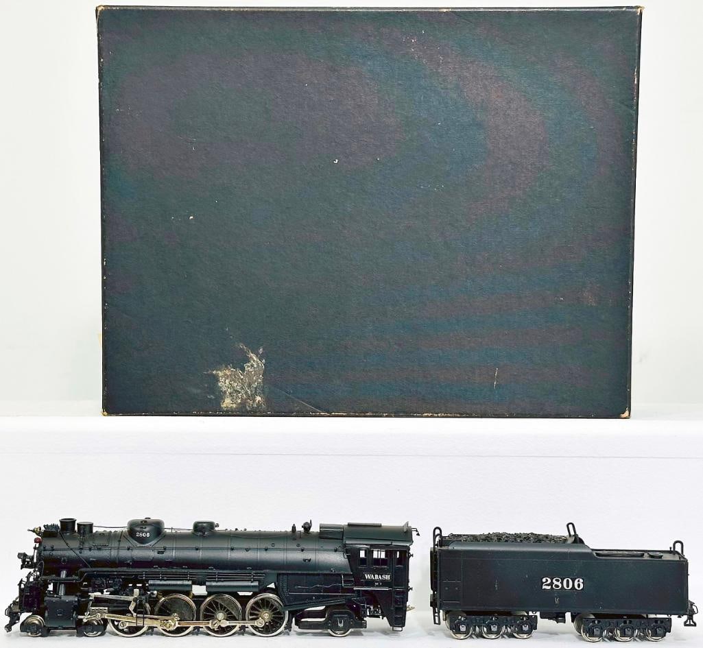 Hallmark Models Postwar HO Scale Wabash 2800 Series M -2 Class IV -8 -2 Locomotive and Tender (1 of 10)