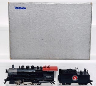 Tenshodo Postwar HO Scale Great Northern 0 -8 -0 Class C -1 Locomotive and Tender