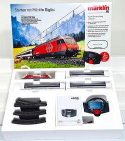 Marklin Modern HO Scale Digital Startup Package Schweiz #29512